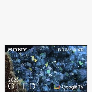 Sony Bravia XR (2023) OLED HDR 4K Ultra HD Smart Google TV 65 inch with Youview/Freesat HD Dolby Atmos & Acoustic Surface Audio+ Black
