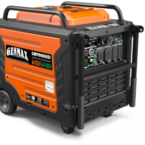 GENMAX Portable Generator 9000W Super QuietDual Fuel Portable Engine with Parallel Capability, Remote/Electric Start Ideal for Home backup power EPA Compliant (GM9000iED)